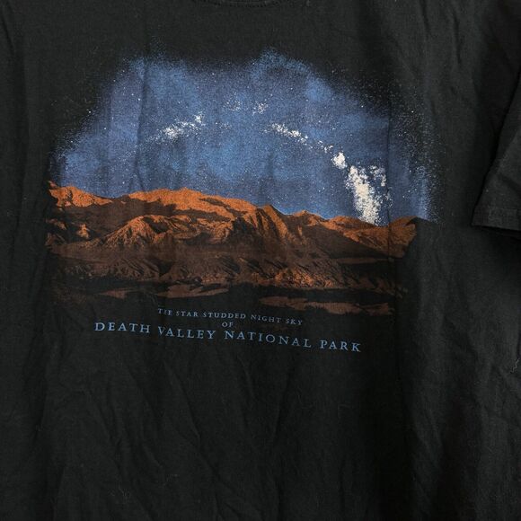 GILDAN VTG T Shirt Death Valley National Park Graphic Blue 2000's-  Large - Picture 2 of 6